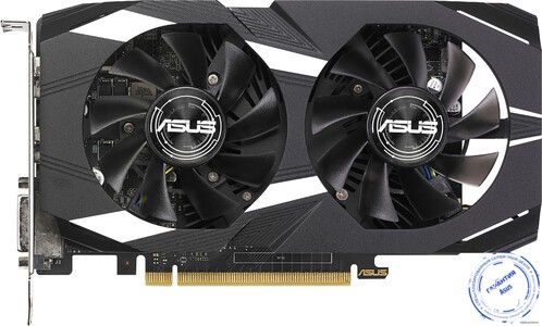 видеокарт ASUS Dual series GeForce GTX 1050 OC